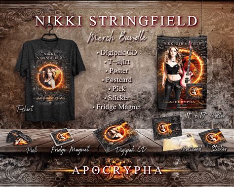 APOCRYPHA Merch Bundle | Nikki Stringfield