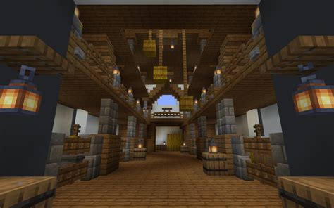 Minecraft Barn Interior