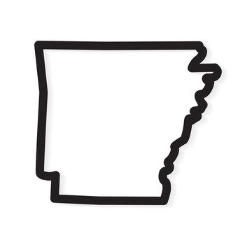 Arkansas State Outline Images – Browse 2,482 Stock Photos, Vectors, and ...