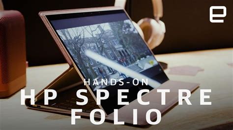 HP Spectre Folio hands-on