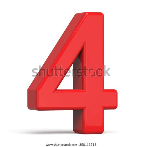 34,780 Red Number 4 Images, Stock Photos & Vectors | Shutterstock