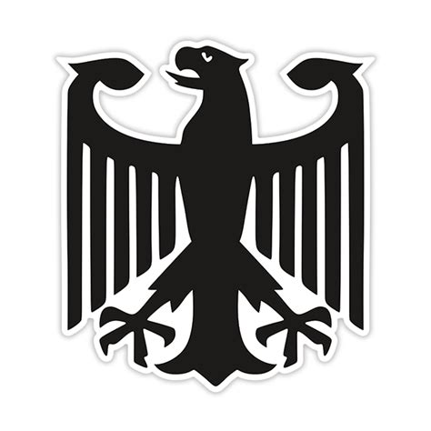 Sticker Eagle of the German coat of arms | MuralDecal.com