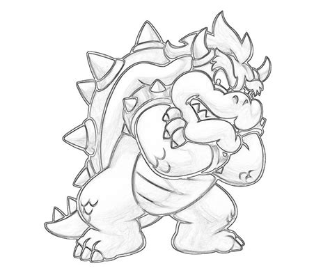 Bowser Jr Drawing at PaintingValley.com | Explore collection of Bowser Jr Drawing