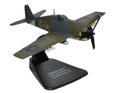 Grumman Hellcat 1:72 Scale Model Aircraft Oxford Diecast