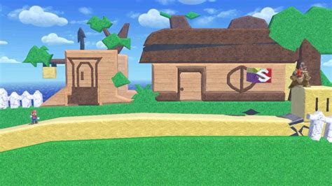 Goomba Village from Paper Mario [BTDRRWXR] : r/SmashBrosStages