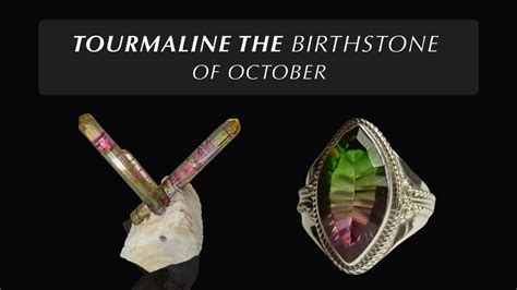 Tourmaline the Birthstone of October - Fine Art Minerals