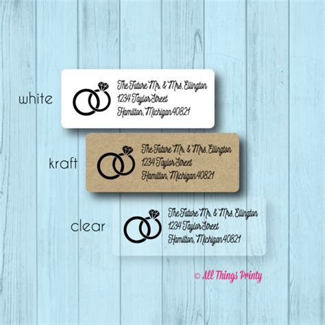 13+ Wedding Address Label Designs - PSD, Vector EPS | Wedding address labels, Address label ...