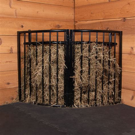 Easy-Up® Slow Feed Corner Floor Hay Rack | Schneiders Saddlery