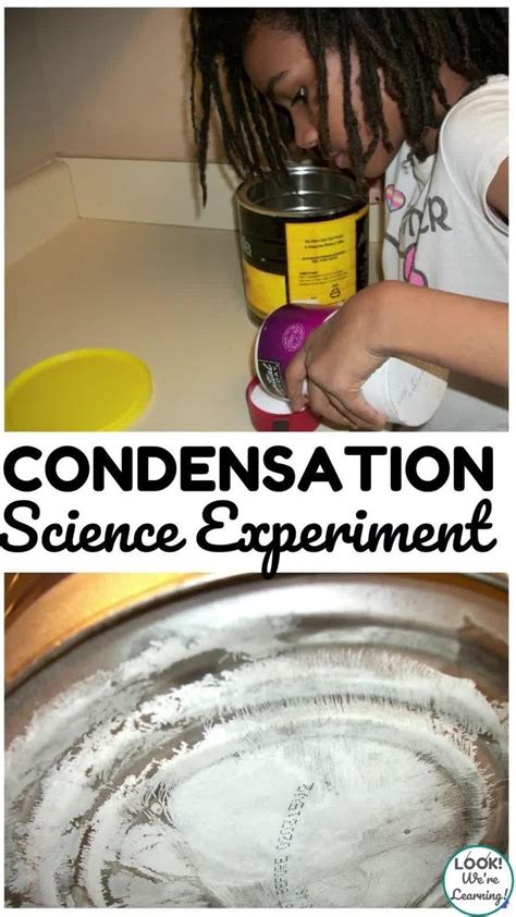 Easy Condensation Science Experiment [Video] [Video] | Science ...