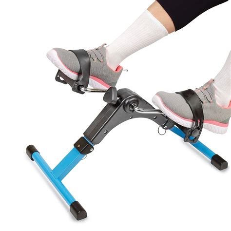 Foldable Lightweight Pedal Exerciser with LCD Display | Collections Etc.