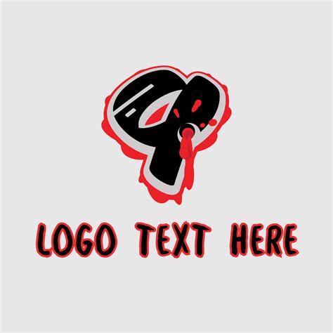 Splatter Graffiti Number 9 Logo | BrandCrowd Logo Maker