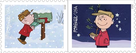 Charlie Brown Christmas Stamps to Be Unveiled in Boston