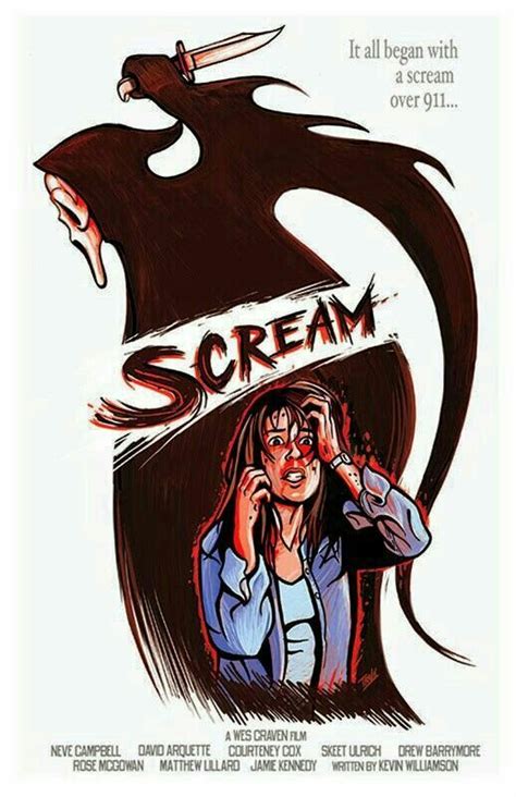 Fan art of scream\ghostface! 😱 | Horror Amino