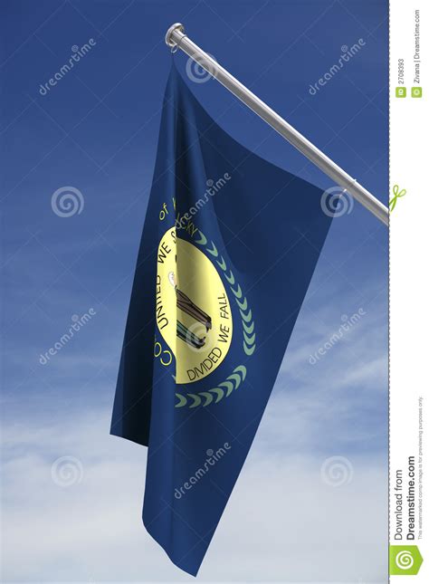 State flag of Kentucky stock illustration. Illustration of patriotic - 2708393