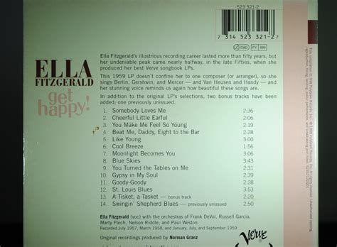 Ella Fitzgerald – Get Happy