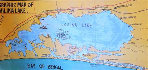 Chilika Lake Map