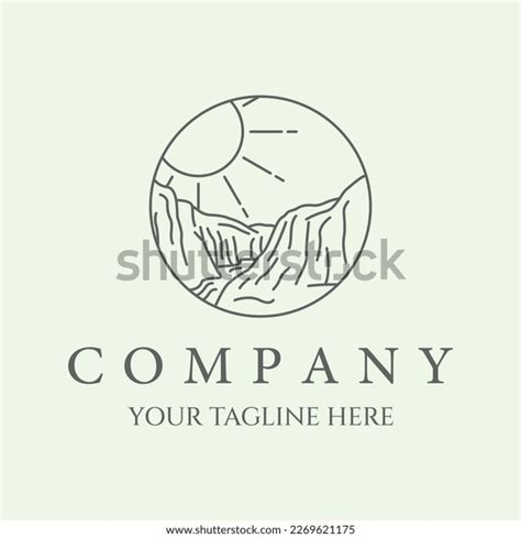 Grand Canyon National Park Logo Design Stock Vector (Royalty Free) 2269621175 | Shutterstock