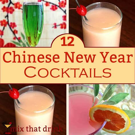 12 Chinese New Year Drinks | Mix That Drink