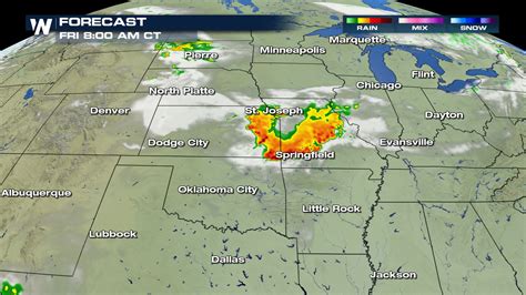 Thursday Plains Severe Weather Outlook Lingers Overnight - WeatherNation