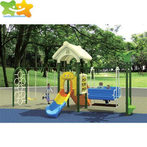 Outdoor Unique Design Residential Platform Slide Plastic Playground Slide