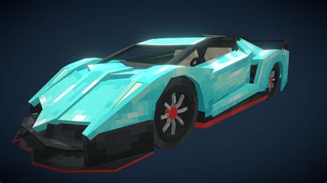 Diamond car - 3D model by VictorSr (@Victorsrr) [b29273f] - Sketchfab