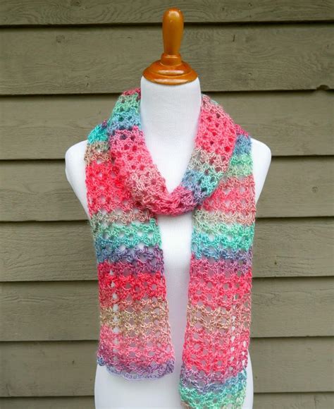 Island Lace Crochet Scarf | AllFreeCrochet.com