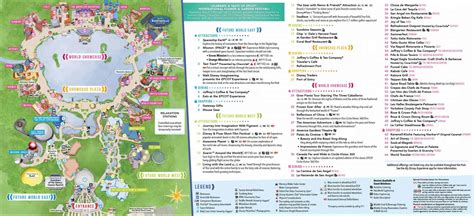 Epcot Map Disney World • WDW Vacation Tips