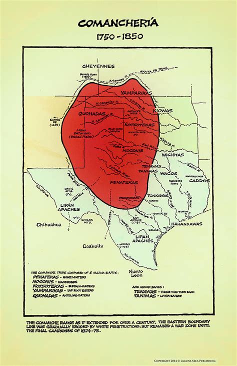 Comancheria Drawing by Robert Swartz