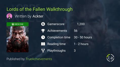 Lords of the Fallen (2014) Walkthrough - Complete Game Guide