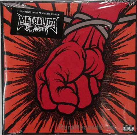 Metallica – St. Anger sealed 2003 U.S. 2 LP set | Metallica albums, Metallica st anger, St anger