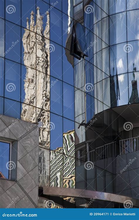 Modern Architecture in Vienna Stock Image - Image of facade, luxury ...