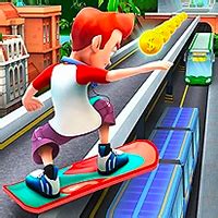 Skateboard Surf Games - Lagged