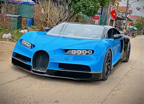 Auto Enthusiasts Spend 1-Year Building a Bugatti Chiron Replica from Scratch - TechEBlog