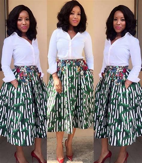 ankara-skirt-3 - FabWoman | News, Celebrity, Beauty, Style, Money ...