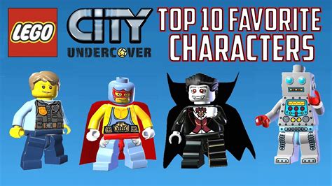 LEGO City Undercover My Top 10 Favorite Characters in LEGO City ...