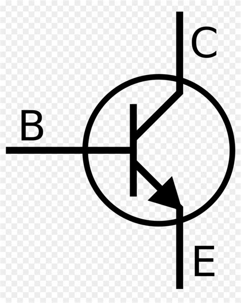 Simbol Transistor - Bipolar Junction Transistor Bjt, HD Png Download ...