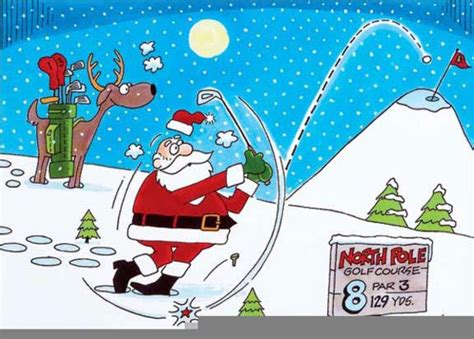 Free Clipart Santa Playing Golf | Free Images at Clker.com - vector ...