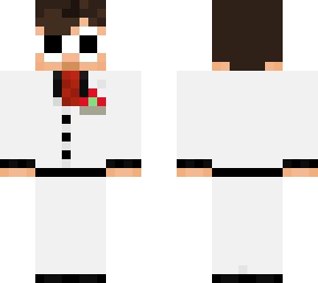 White Suit Agent | Minecraft Skin