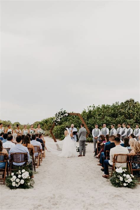 Postcard Inn on the Beach Wedding Ceremony - A Chair Affair, Inc.