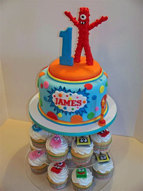 Yo Gabba Gabba Birthday Cake - CakeCentral.com