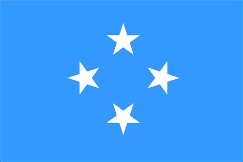 MICRONESIA FLAG GLOSSY POSTER PICTURE PHOTO palikir weno chuukese ...