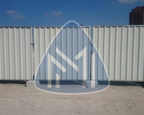 Hoarding Fence UAE- Metal And Machine