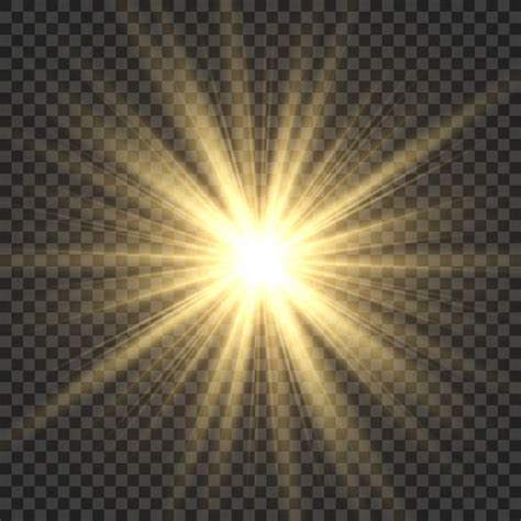 Photography Clip Art Realistic Sun Rays. - conductorsnotes