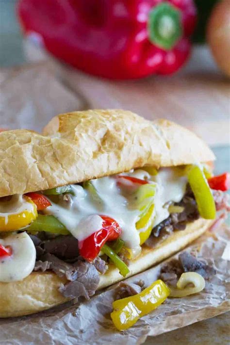 30 Minute Cheesesteak Recipe - Taste and Tell