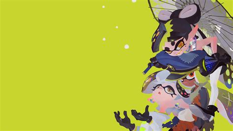 Splatoon 3 Artwork Version 2 Wallpaper - Cat with Monocle