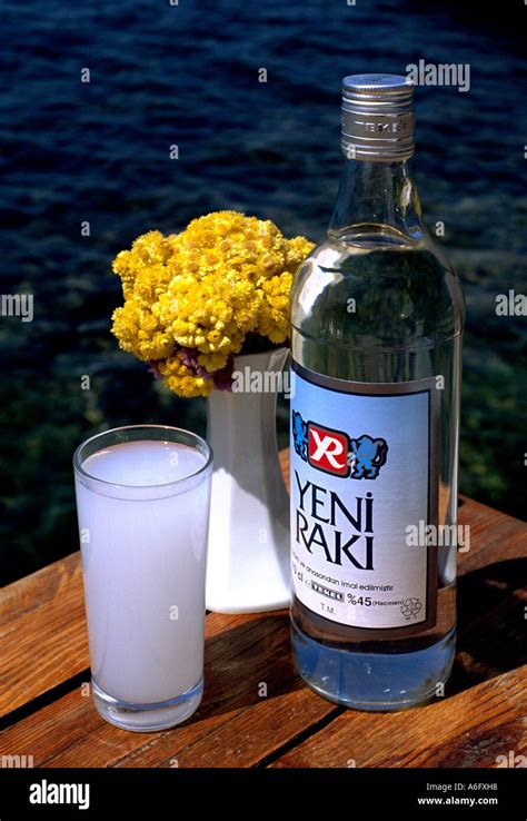 Turkey National Drink the Raki Stock Photo: 6608535 - Alamy