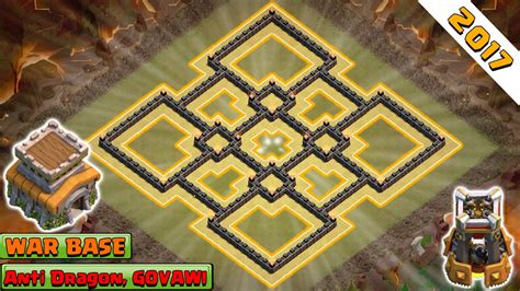 NEW! TH8 War Base 2017 ♦ Anti 3 Star! TH8 War Base ♦ Anti Everything ♦ ...