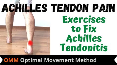 Achilles Tendonitis Treatment | Exercises for Achilles Tendinopathy - YouTube