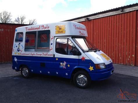 Ford Transit Ice Cream Van - Classic - Full MOT - Ready to Work - LEZ ...