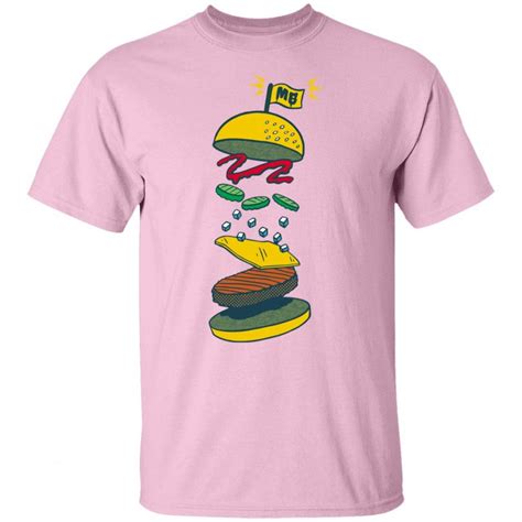 MrBeast Merch Mrbeast Burger All The Way Tee - Spoias